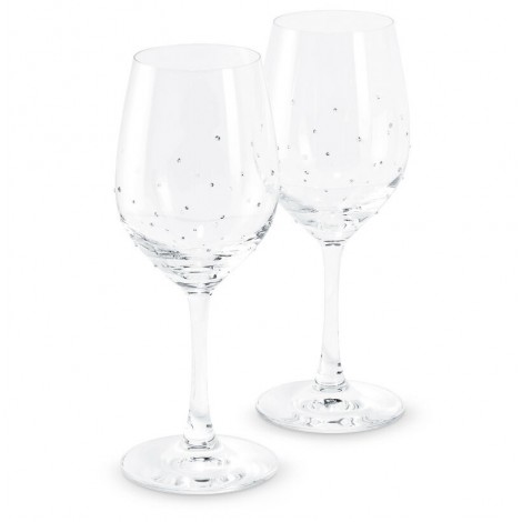 Swarovski Wine Glass Set