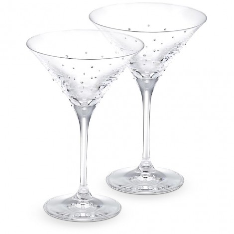 Swarovski Martini Glass Set