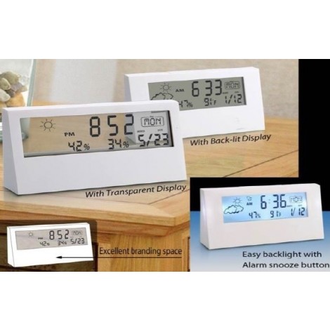 Sharp Weather station clock