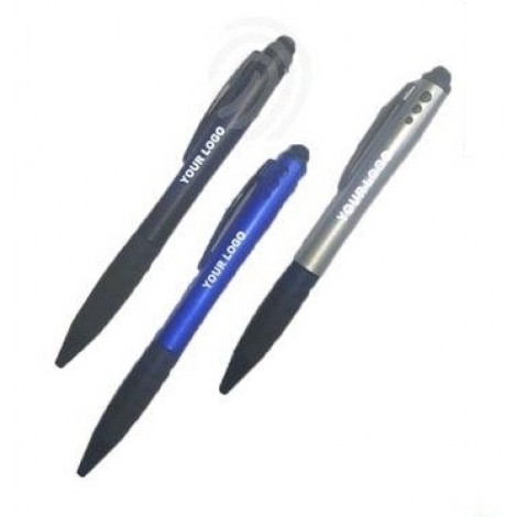 Logo light-up pen with stylus