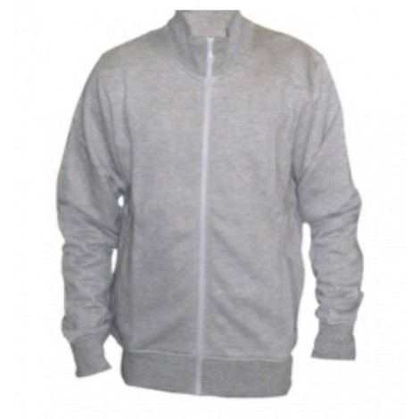 Fleece sweatshirt full zip