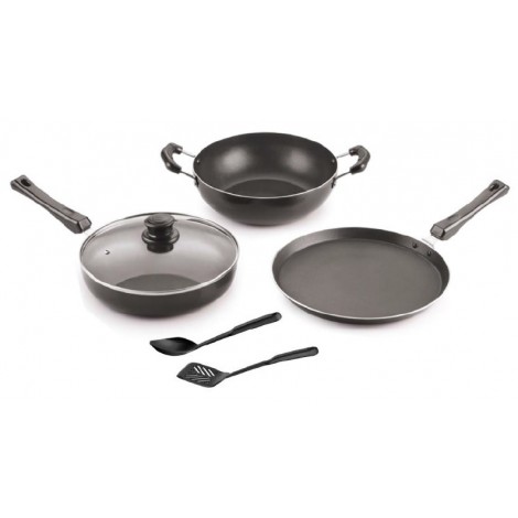 Nirlon Induction cookware set of 6