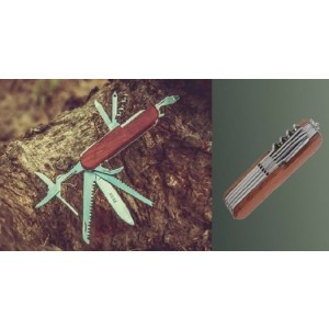 Multi toolkit in wood finish