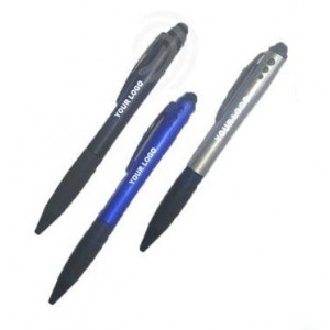 Logo light-up pen with stylus