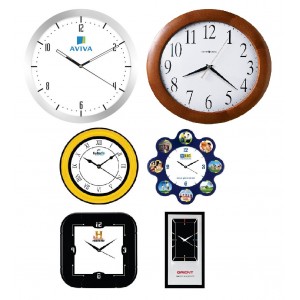 Promotional wall clocks