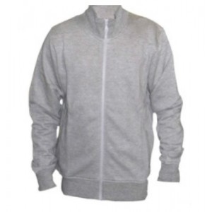 Fleece sweatshirt full zip
