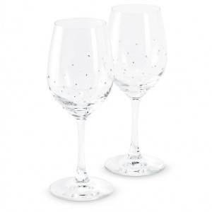 Swarovski Wine Glass Set