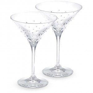 Swarovski Martini Glass Set