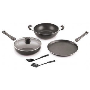 Nirlon Induction cookware set of 6