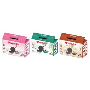 Nirlon Non-stick cookware gift set