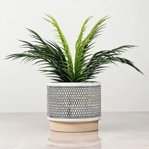 Large ivory ceramic vase
