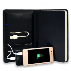 Notebook with Power Bank 5000 mAh