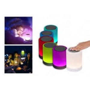 Touch LED bluetooth speaker with 7 colour lights